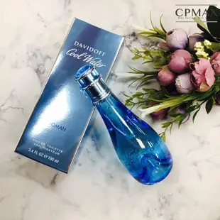 Davidoff 大衛杜夫 Cool water 大衛杜夫冷泉女性淡香水 冷泉男性 100ML 正品免運 【FU47】