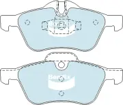 Bendix Euro+ Front Brake Pad Set for Mini Cooper S R50, R52, R53 W11B16A Petrol (for: Mini)