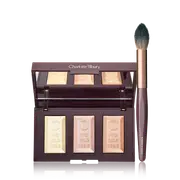 [Charlottes] Gilded Goddess Kit - Highlighter & Makeup Brush Kit | Charlotte Tilbury