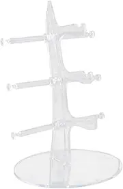 Holibanna 1Set Glasses Display Rack Sunglasses Storage Holder for Home Store Made of Material Easy Installation Space Saving Organizer for Eyewear