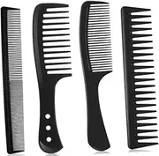 Armastuse Styling Hair Comb, 4pcs Professional Hair Comb Set Wide Tooth Comb Hair Comb Kit, Men'S Oil Head Comb,For Women Men Hairdressing