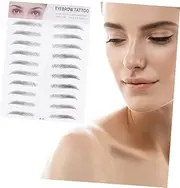 OSOLADY Brow Pen Kit Quick Easy Eyebrow Stencils Full Realistic Eyebrows Required for Sparse or Light Brows