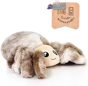 Microwavable Heating Pads Stuffed Animals, Heatable Spider Pillow Plush for Period Cramps Stress Relief, Stuffed Gifts Plush Toys for Girls Boys Women