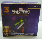 Guardians of the Galaxy Gamora collect and build figure Lootcrate NIB 2021