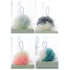 Soft Shower Mesh Foaming Sponge Body Scrub Exfoliating Back Brush Skin Cleaner