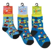 Choo Choo Train Socks Youth (5-7)