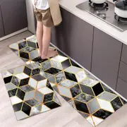 Non Slip Kitchen Mat Set Absorbent Bathroom Floor Mat Kitchen Rug Door Mat Home Carpet