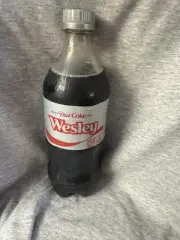 Share A Coke with Wesley 2025 Personalized Gift Coca Cola Bottle 20oz Diet