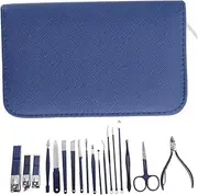 Ipetboom 1set Professional Nail Care Kit Stainless Steel Portable Manicure Set with Multi-function Tools Travel Kit for Easy Nail Clipping and Grooming