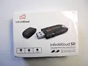 InfinitiKloud SD USB & Micro Powered Backup Drive 3.0 for MAC /PC - NEW! Sealed!