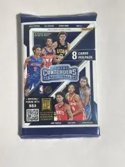 1x 2023-24 Panini Contenders Basketball NBA Factory Sealed Pack 8 Cards - Wemby?