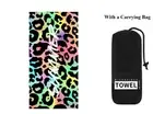 Summer Sea Leopard Zebra Print Spa Pool Swim Beach Towel Christmas Birthday Gift