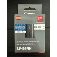 在飛比找蝦皮購物優惠-全新原廠Canon LP-E6NH 電池