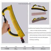 Dust-absorber Elastic Hand Sanding Plate Paint Sanding Polishing Sandpaper Board