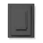 800-Thread-Count 100% Pure Cotton Bed Sheets -4 Pc California King Size Dark ...
