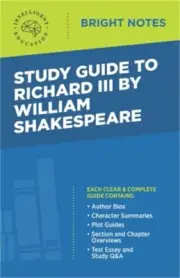 Study Guide to Richard III by William Shakespeare (Paperback or Softback)