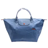 在飛比找momo購物網優惠-【LONGCHAMP】經典Collection系列刺繡摺疊暗