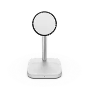 2-in-1 Charging Stand 2-in-1 Charging Stand MagSafe Compatible - White