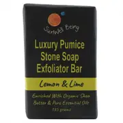 SunWell Being Luxury Pumice Stone Soap Bar 135g - Lemon & Lime