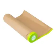 Pre-Taped Masking Paper for Painting - 24 inch x 50 feet, Brown, Tape and Dra...