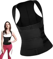 Tank Beds for Women: Waist Trainer Vest for Tummy Control and Posture Correction | Compression Training Top, Body Support for Exercise, Estad