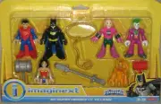 DC SUPER HEROES vs VILLAINS Imaginext Superman Batman WW Luthor Joker Cheetah