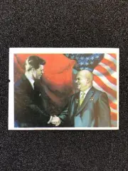 1967 John Fitzgerald Kennedy JFK #147 Inventos y Viajes Card RARE