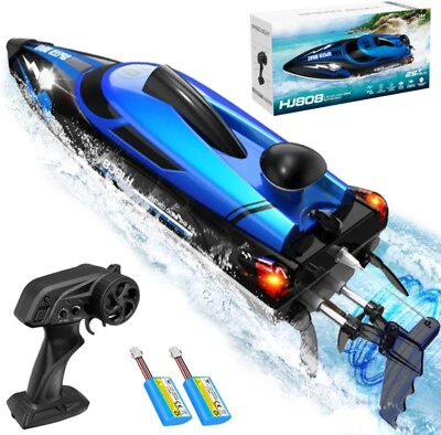 Brushless RC Boat, 20+ Mph Fast Remote Control Boats with Never Capsize.