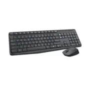 LOGITECH MK235 Wireless Keyboard and Mouse Combo 2.4GHz Wireless Compact Long Ba