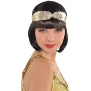 Roaring 20's Flapper Headband Champagne