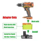 Adapter for Ryobi 18V Battery to Power for AEG / Ridgid 18V Tools - Adapter Only