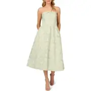 Aidan Mattox Womens Strapless Embroidered Formal Evening Dress Gown BHFO 6594