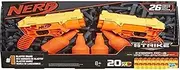 Nerf Alpha Strike Set 26-Piece Cobra RC-6 Dual Targeting Set - Includes 2 Toy Blasters, 4 Half-Targets, and 20 Official Nerf Elite Darts - for Kids, Teens, Adults