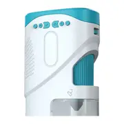 Portable 1080P Handheld Microscope 1000X With Photo And Video Functions Educational Mini Pocket Outdoor Toy For Kids Color White And Blue