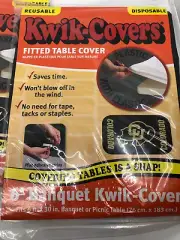 Kwik-Covers College Rectangular Fitted Plastic 6' Table Cover Colorado