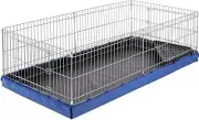 NEW Midwest Guinea Pig Habitat Plus Cage with Panel Canvas Bottom Small Pet Blue
