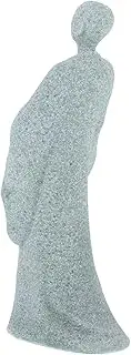 EXAOMBLE Sandstone Buddha Statue Zen Garden Ornament Vintage Craft Decor for Home Office