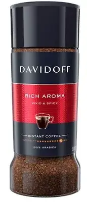 DAVIDOFF Rich Aroma Instant Coffee Jar 100g / 3.5oz