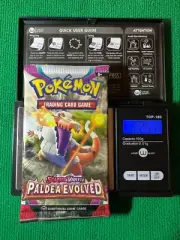 HEAVY? 22.51 Grams! Pokemon Paldea Evolved Factory Sealed Booster Pack!!