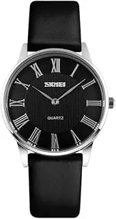 [sdsau] SKMEI Womens Ultra-Thin Watch Waterproof Leather Belt Quartz Watch