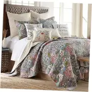 - Angelica Quilt Set - Full/Queen Quilt + Two Standard Quilt - Full/Queen