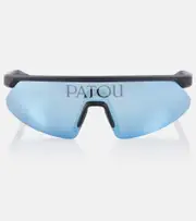 [Patou] Patou x Bollé shield sunglasses One Size blue