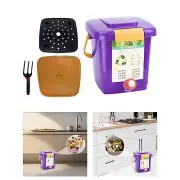 Kitchen Compost Bucket Modern Counter Compost Bin for Pantry Kitchen Counter