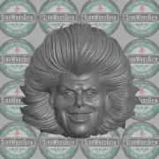 Granny Goodness v2 custom head for McFarlane DC Multiverse & other figures
