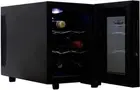 6 Bottle Wine Cooler,Thermoelectric Wine Fridge,0.65 Cu ft Freestanding Cellar