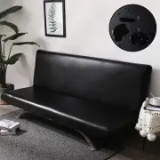 Pu Leather Sofa Cover Without Armrest Slipcover Elastic Anti-dirty Couch Cover