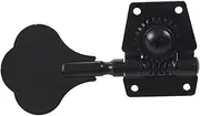 Suesacy 4Pcs Guitar Tuning Pegs Electric Bass Tuner Peg Guitar Open Gear Tuning Pegs Machine Heads for Guitar Black