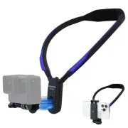 Magnetic Neck Mount Holder with Phone Clip Compatible with GoPro Hero 13 12 1...