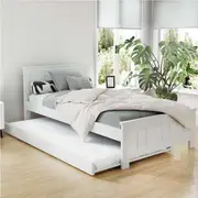 213x117 Artiss Bed Frame King Single Wooden Trundle Daybed ELVIS