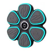 Smart Music Boxing Machine for Men Women, Wall Mounted Bluetooth Music Boxing Machine for Home Workouts and Family Fun, Black
